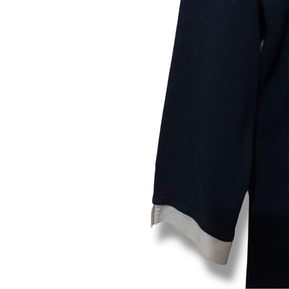 Tommy Hilfiger | EUC Navy Contrast Collar Shift Dress (size XS-S) - Picture 7 of 15